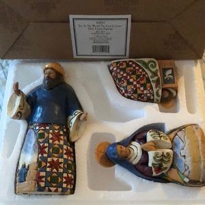 Jim Shore Holy Family Figurine set